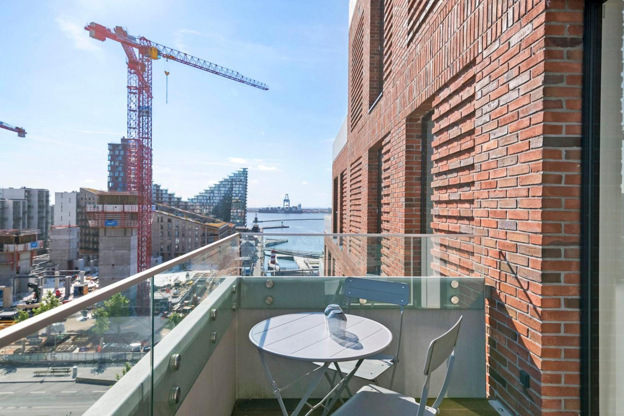 Spacious Waterfront With Marina And Sea View Aarhus